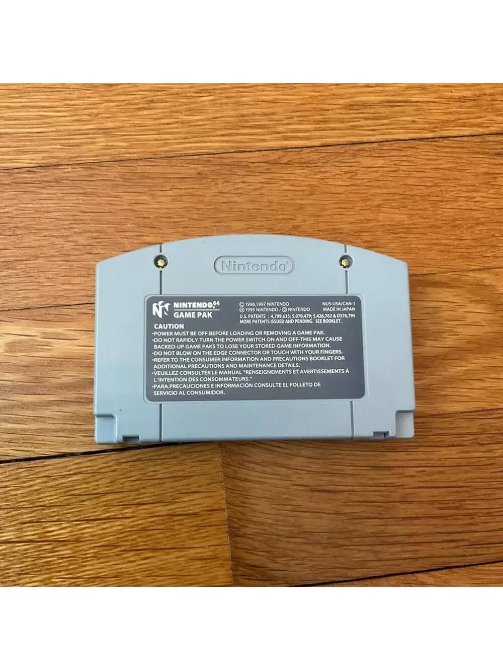 Vintage Nintendo 64 WCW/ NWO Revenge cartridge